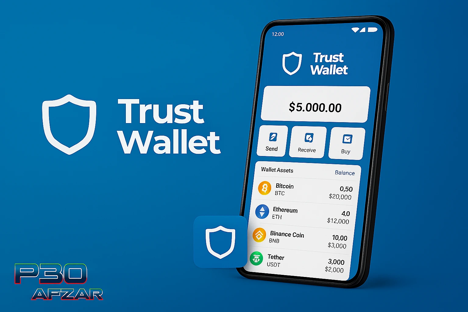 دانلود نسخه جدید برنامه تراست ولت اندروید