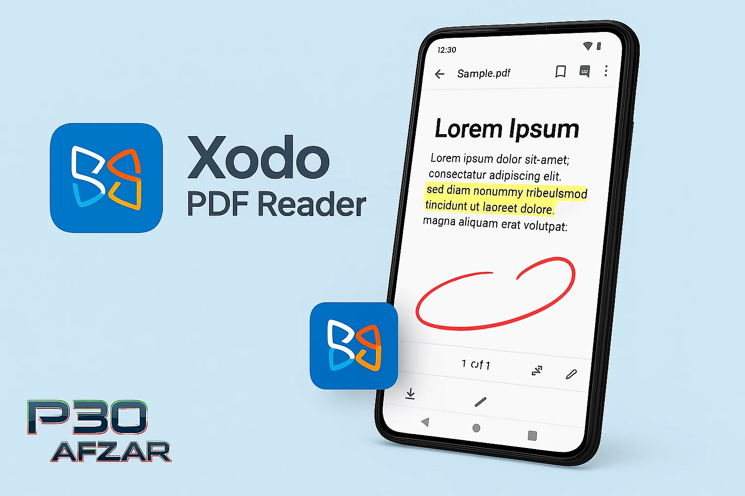 دانلود نسخه جدید xodo pdf reader